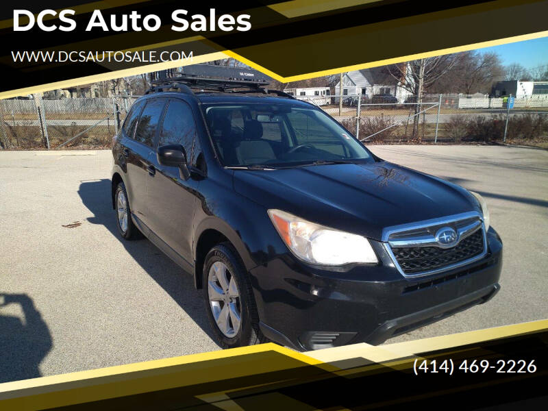 2014 Subaru Forester for sale at DCS Auto Sales in Milwaukee WI