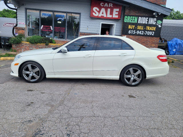 2010 Mercedes-Benz E-Class for sale at Green Ride LLC in NASHVILLE, TN