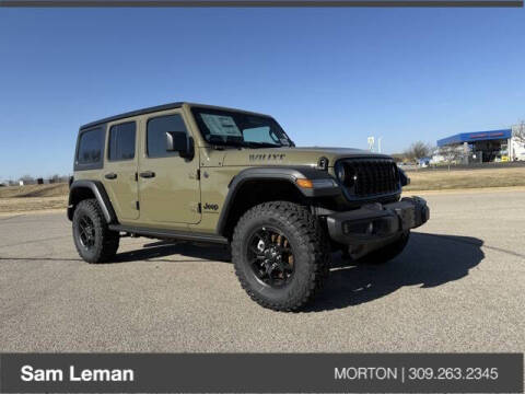 2025 Jeep Wrangler for sale at Sam Leman CDJRF Morton in Morton IL