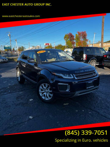 2016 Land Rover Range Rover Evoque for sale at EAST CHESTER AUTO GROUP INC. in Kingston NY