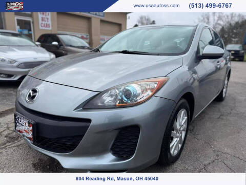 2012 Mazda MAZDA3 for sale at USA Auto Sales & Services, LLC in Mason OH