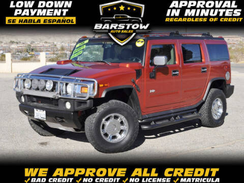 2003 HUMMER H2 for sale at BARSTOW AUTO SALES in Barstow CA