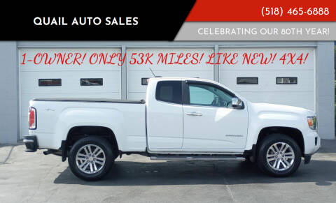 2015 GMC Canyon for sale at Quail Auto Sales in Albany NY