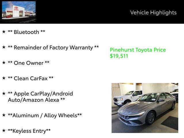 2024 Hyundai Elantra SEL