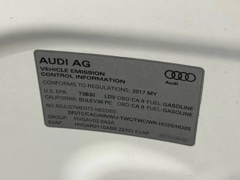 2017 Audi A3 2.0T Premium
