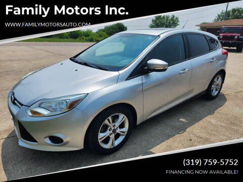 2014 Ford Focus for sale at Family Motors Inc. in West Burlington IA