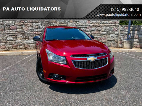 2012 Chevrolet Cruze for sale at PA AUTO LIQUIDATORS in Huntingdon Valley PA