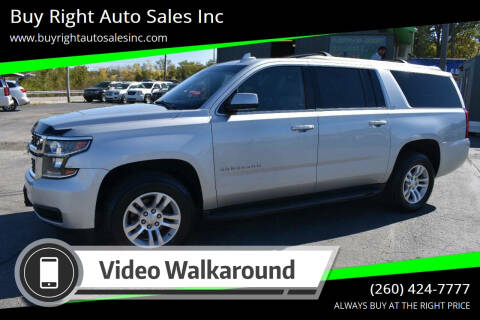 2015 Chevrolet Suburban for sale at Buy Right Auto Sales Inc in Fort Wayne IN