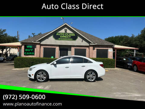 2014 Chevrolet Cruze for sale at Auto Class Direct in Plano TX