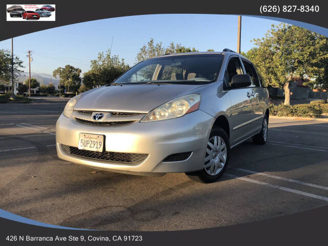 2006 Toyota Sienna for sale at JMB AUTO SALES INC in Covina, CA