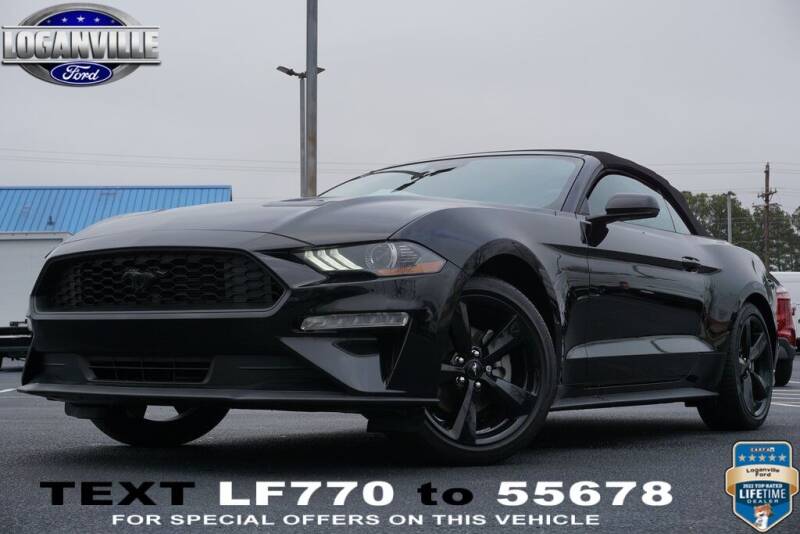 2022 Ford Mustang for sale at Loganville Ford in Loganville GA