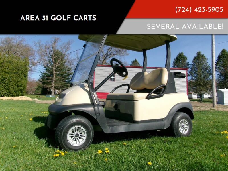 2017 Club Car Precedent 2 Passenger GAS EFI for sale at Area 31 Golf Carts - Gas 2 Passenger in Acme PA