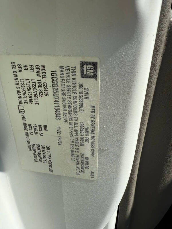 2004 Chevrolet Express 2500