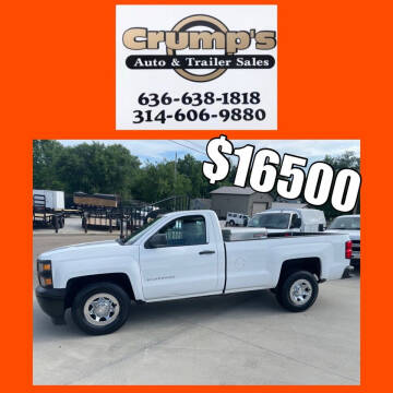 2014 Chevrolet Silverado 1500 for sale at CRUMP'S AUTO & TRAILER SALES in Crystal City MO