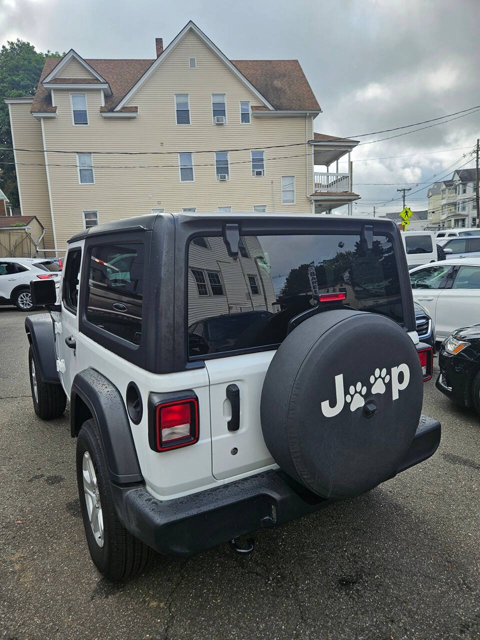 2020 Jeep Wrangler for sale at RENOS AUTO SALES LLC in Waterbury, CT