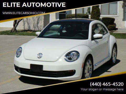 2014 Volkswagen Beetle for sale at ELITE CARS OHIO LLC in Solon OH