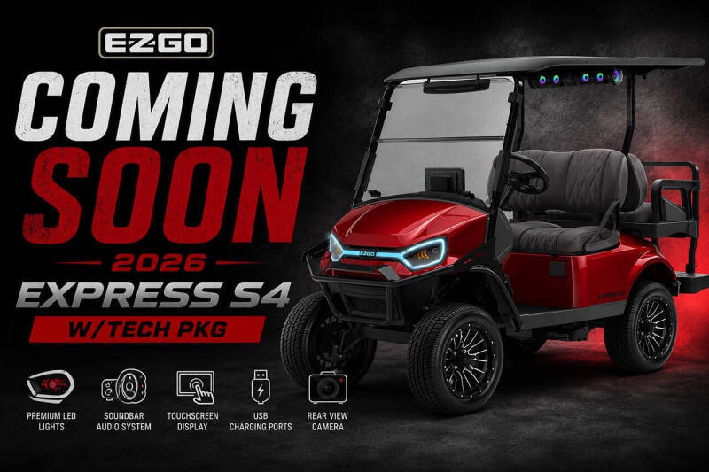 2026 E-Z-GO Express 4 Touring ST Tech Pkg
