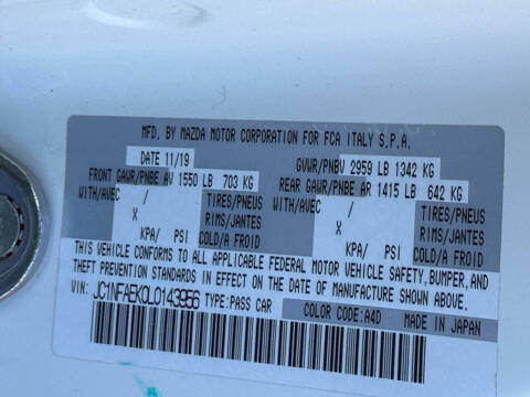 2020 FIAT 124 Spider Classica