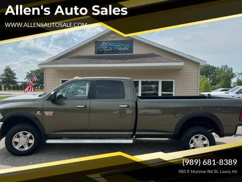 2012 RAM Ram Pickup 3500 for sale at Allen's Auto Sales in Saint Louis MI