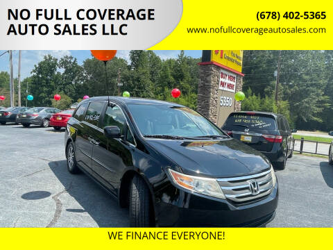2012 Honda Odyssey for sale at NO FULL COVERAGE AUTO SALES LLC in Austell GA
