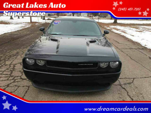 2014 Dodge Challenger for sale at Great Lakes Auto Superstore in Waterford Township MI