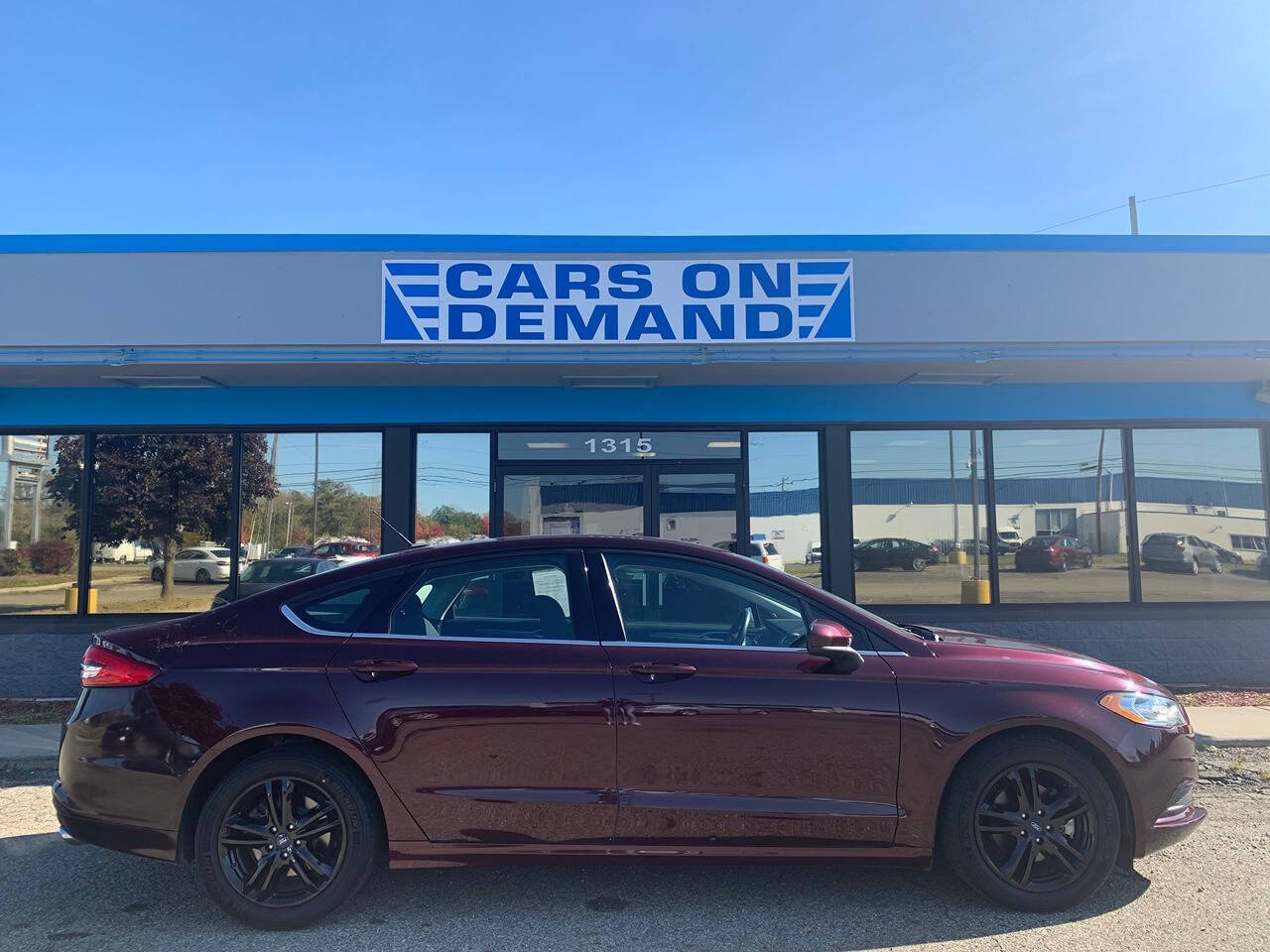 2018 Ford Fusion for sale at Cars On Demand LLC in Lansing, MI