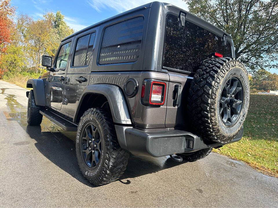 2021 Jeep Wrangler Unlimited for sale at GOTTA GO AUTO SALES LLC in Sellersburg, IN