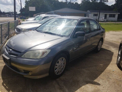 2005 Honda Civic for sale at R&K Auto Sales and Repair Shop in Lafayette LA