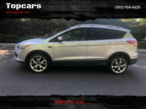 2013 Ford Escape for sale at Topcars in Wilsonville OR