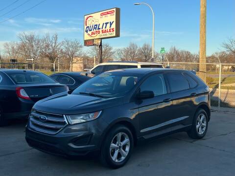 2016 Ford Edge for sale at QUALITY AUTO SALES in Wayne MI