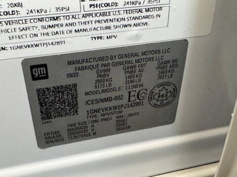 2023 Chevrolet Traverse Premier