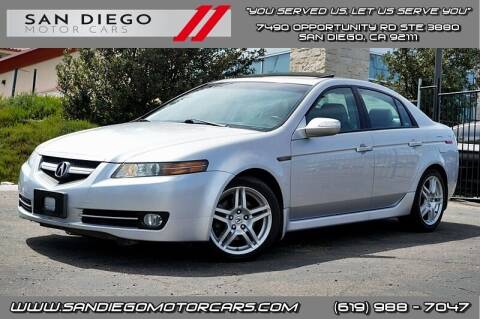 2007 Acura TL for sale at San Diego Motor Cars LLC in Spring Valley CA