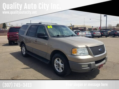 2003 Ford Expedition for sale at Quality Auto City Inc. in Laramie WY