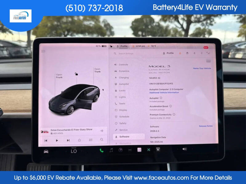 2018 Tesla Model 3 Long Range