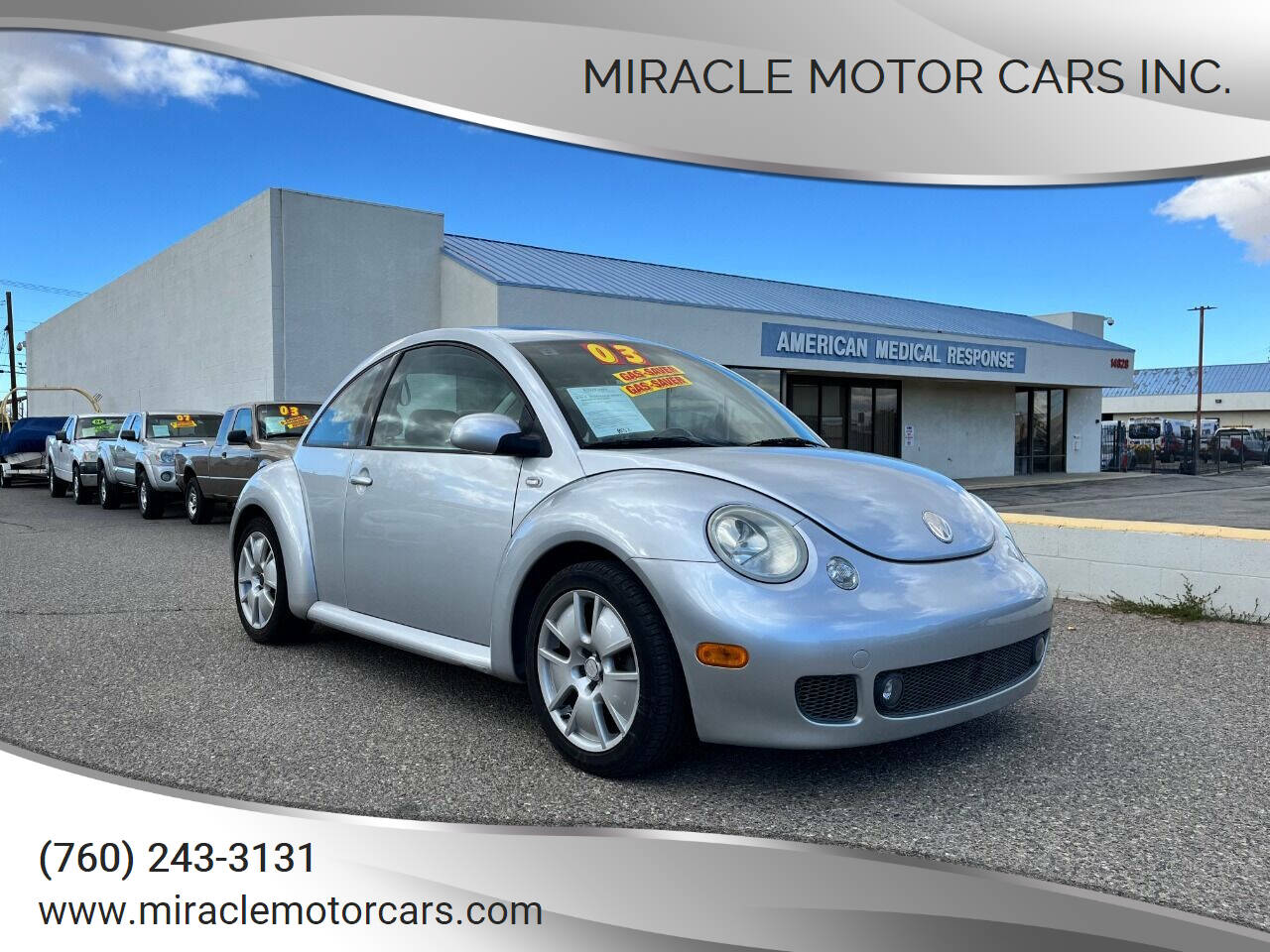 2003 Volkswagen New Beetle Turbo S 2dr Coupe 