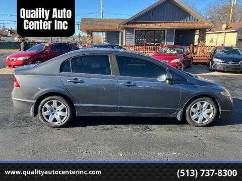 2011 Honda Civic for sale at Quality Auto Center Inc in Hamilton OH