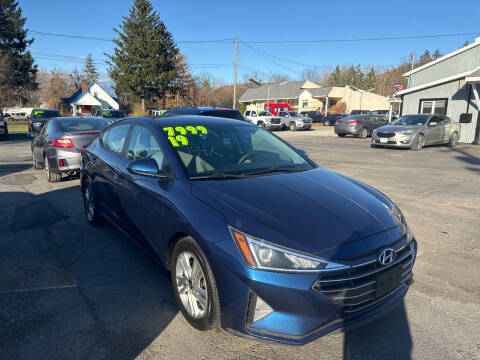 2019 Hyundai Elantra for sale at Bill Cooks Auto in Elmira Heights NY