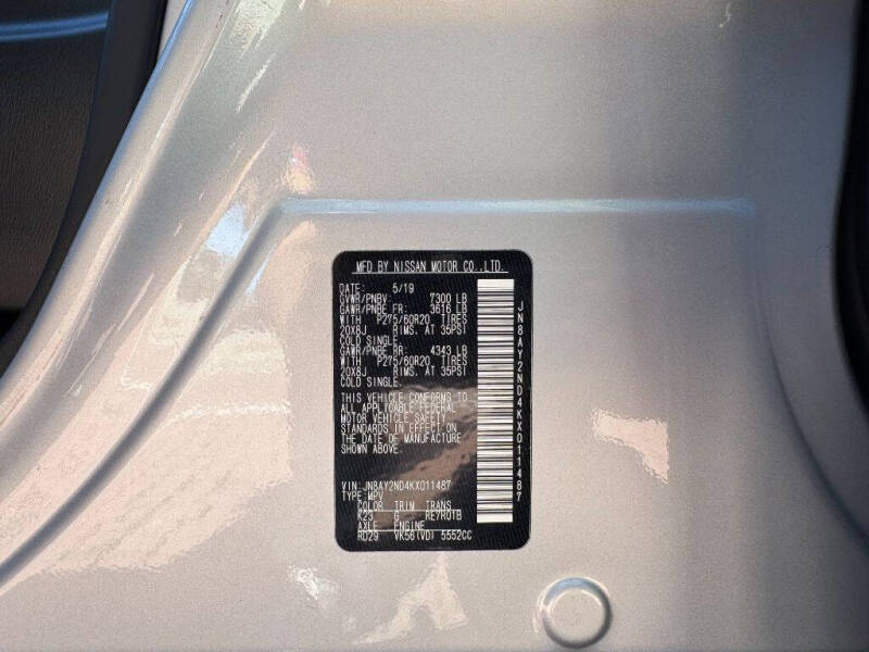 2019 Nissan Armada SL