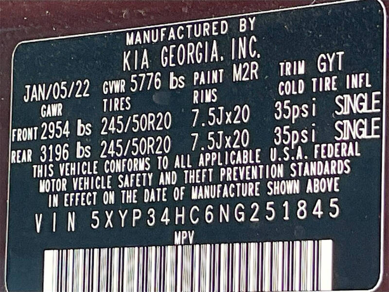 2022 Kia Telluride EX