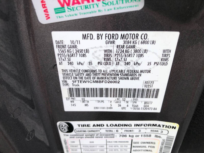 2011 Ford F-150