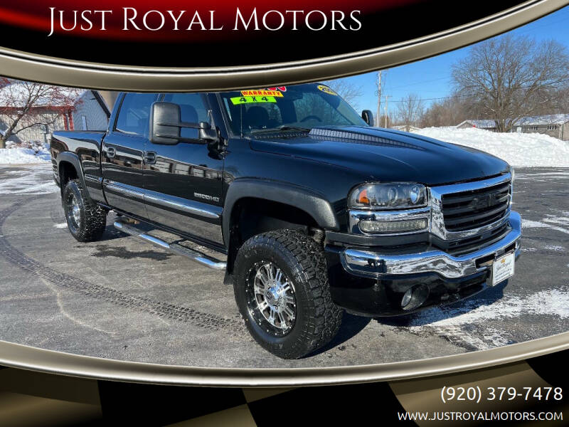 2007 GMC Sierra 2500HD Classic for sale at Just Royal Motors in Omro WI
