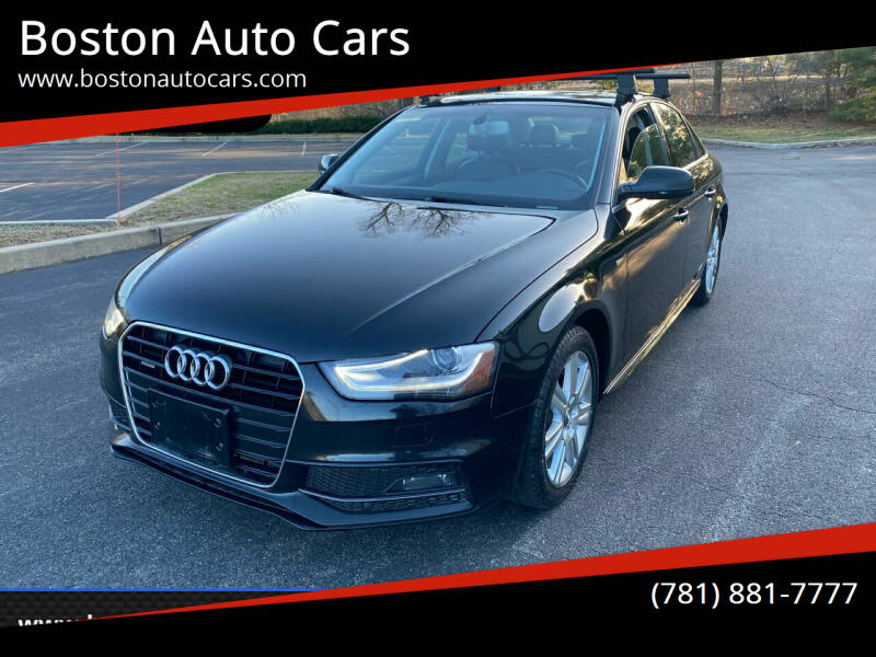 2015 Audi A4 for sale at Boston Auto Cars in Dedham MA