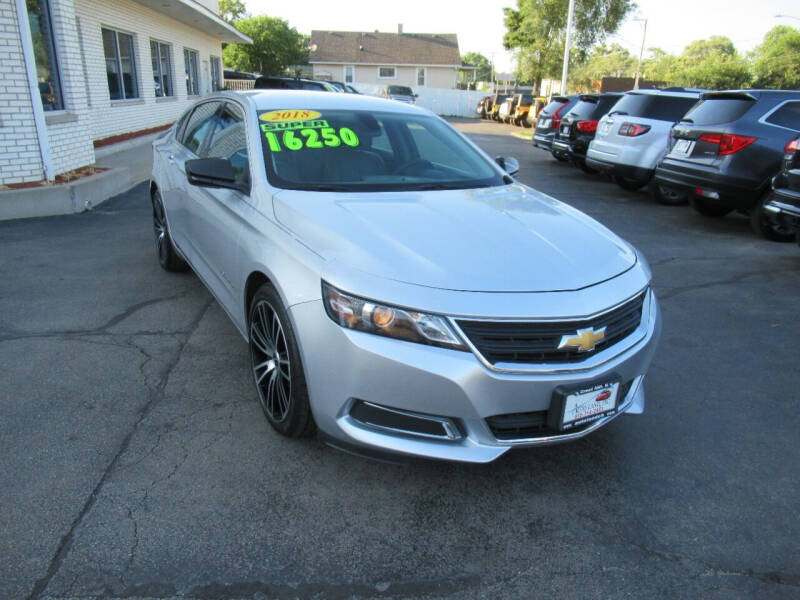2018 Chevrolet Impala for sale at Auto Land Inc in Crest Hill IL
