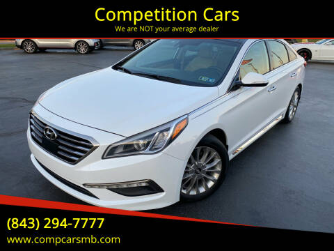 2015 Hyundai Sonata for sale at Competition Cars in Myrtle Beach SC