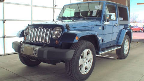 2010 Jeep Wrangler for sale at GOLDEN RULE AUTO in Newark OH