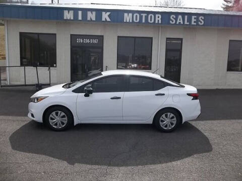 2021 Nissan Versa for sale at MINK MOTOR SALES INC in Galax VA