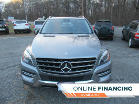 2013 Mercedes-Benz M-Class for sale at Balic Autos Inc in Lanham MD