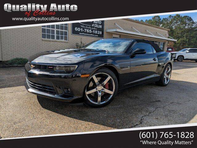 2015 Chevrolet Camaro for sale at Quality Auto of Collins in Collins MS