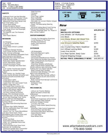 2023 Mercedes-Benz C-Class C 300