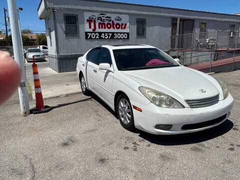 2002 Lexus ES 300 for sale at TJ Motors in Las Vegas NV